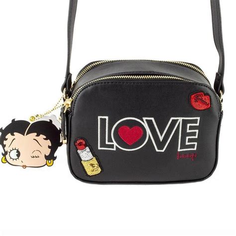 bolsa betty boop transversal pequena|Bolsa Betty Boop Transversal .